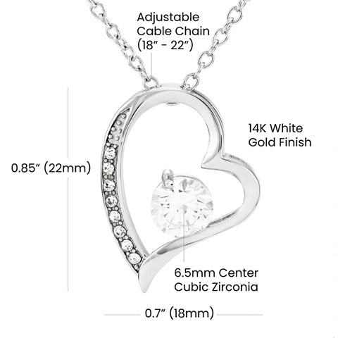 To My Wife – The Love of My Life Necklace
