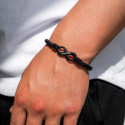 “To The Man I Love” Infinity Personalized Bracelet