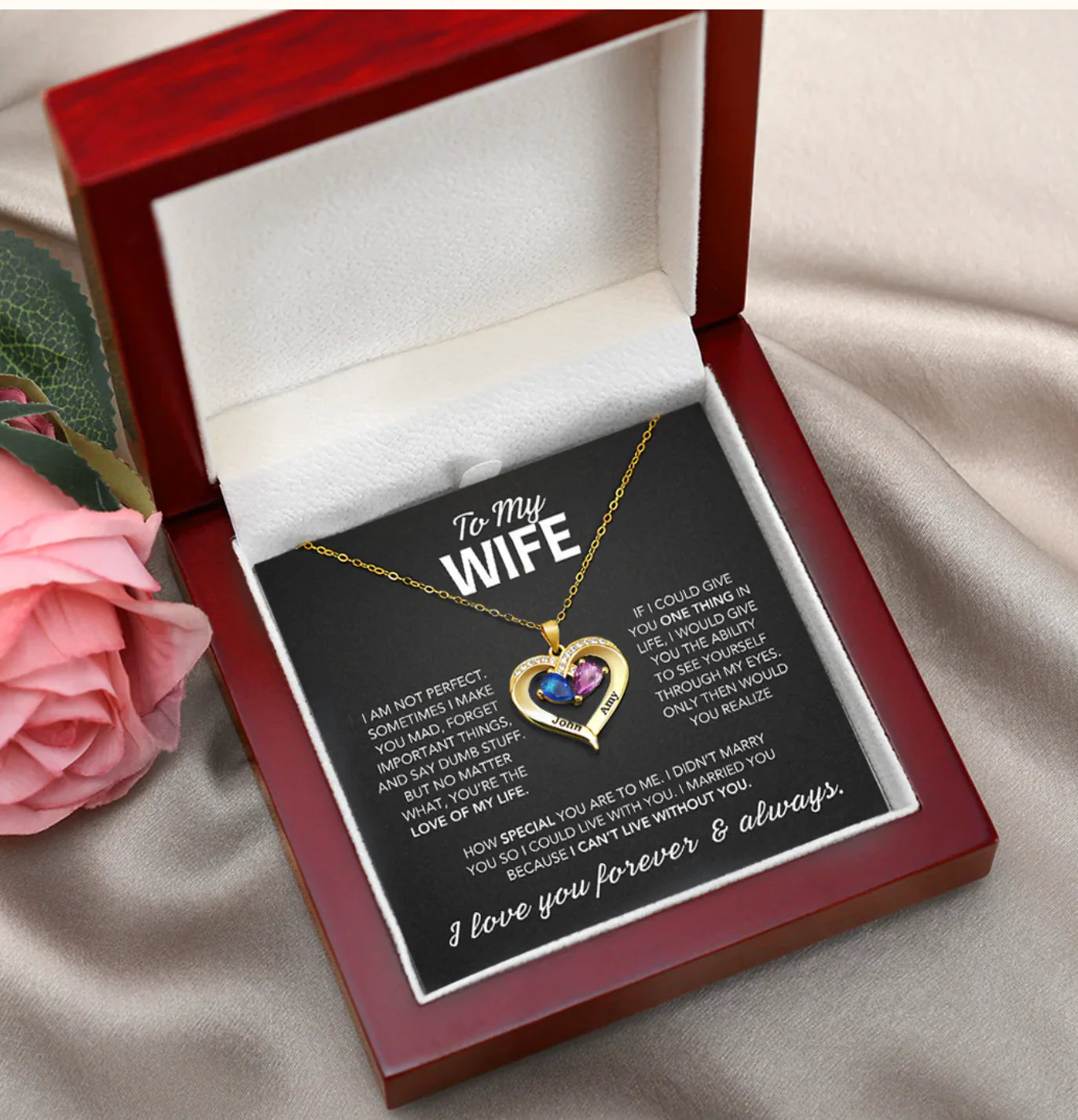 To My Wife - Always Yours - Gift from Husband