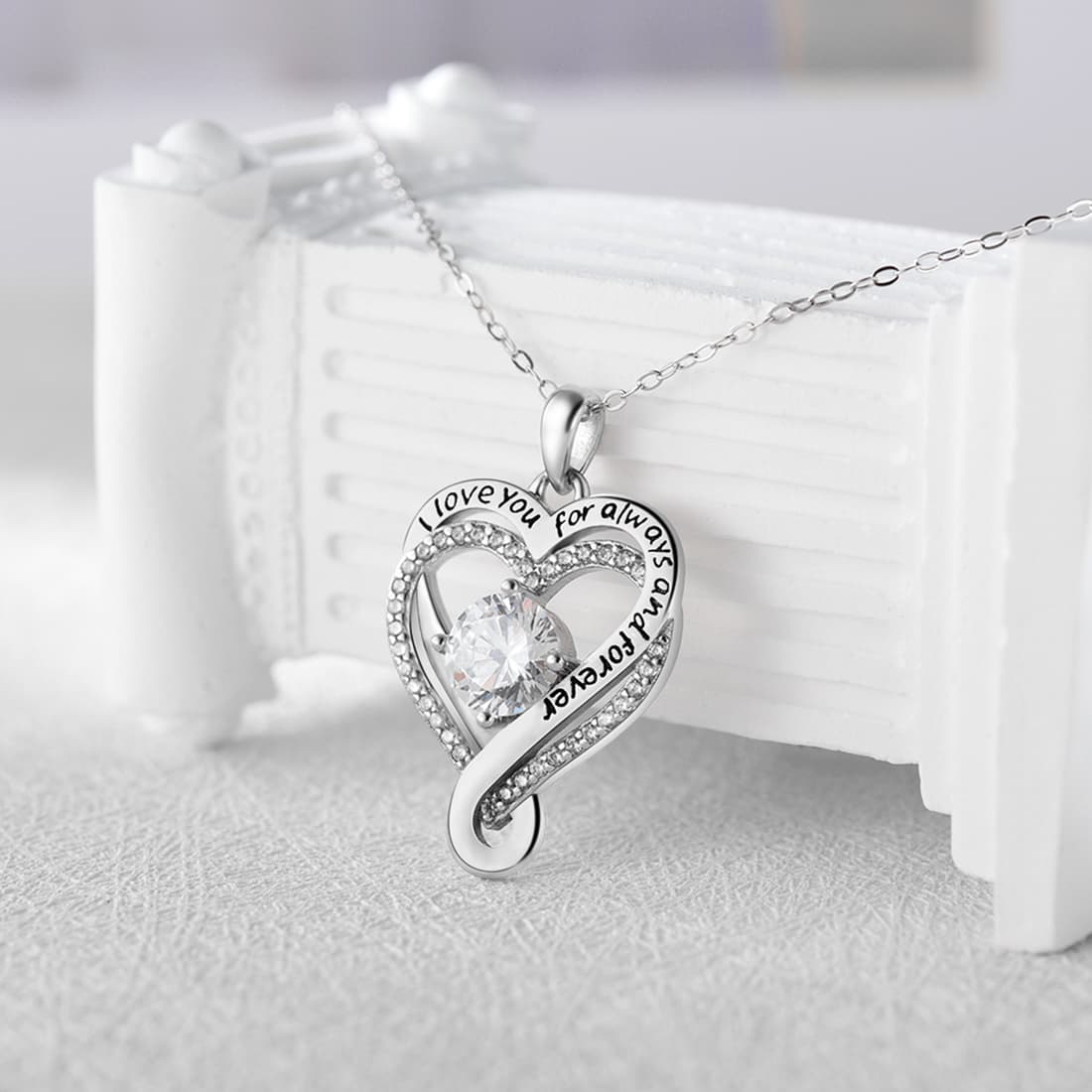 To My Wife – I Love You Forever Necklace
