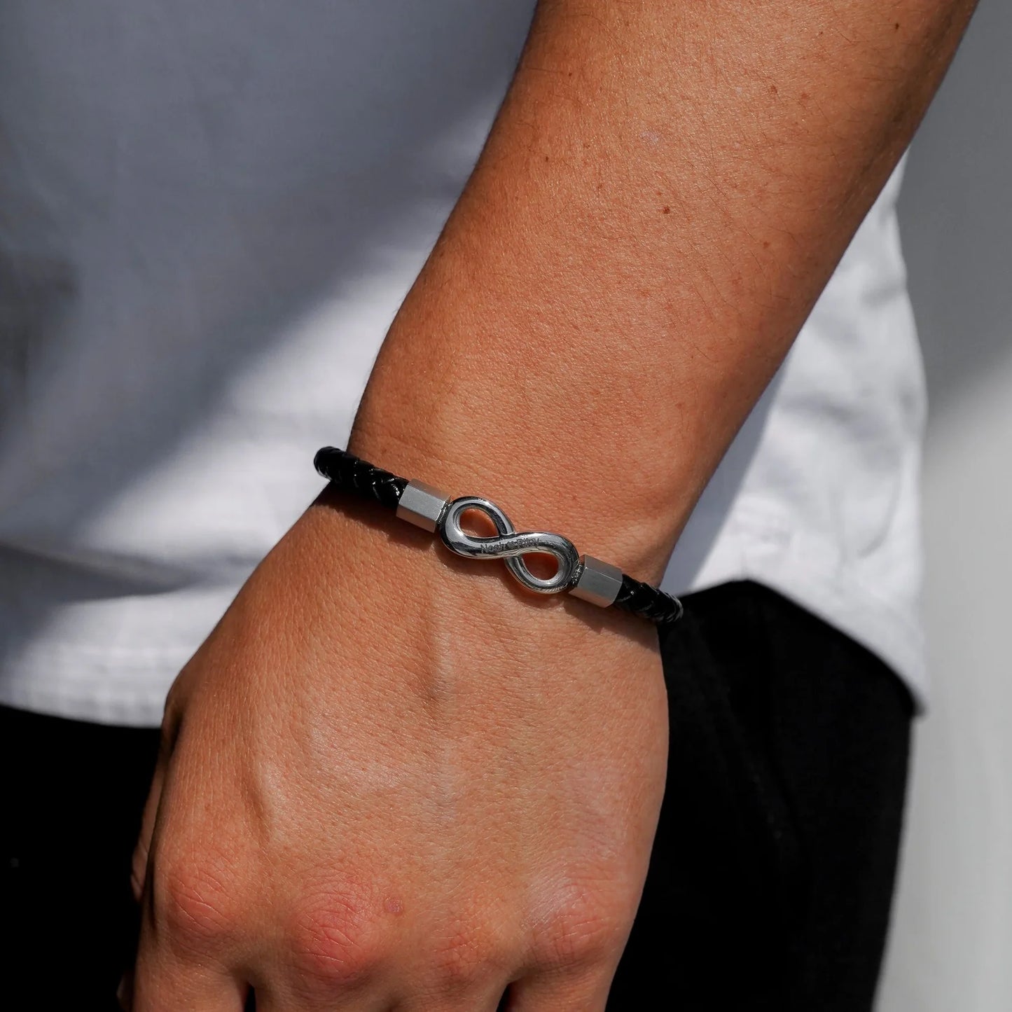 “To The Man I Love” Infinity Personalized Bracelet