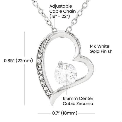 To My Wife – The Love of My Life Necklace