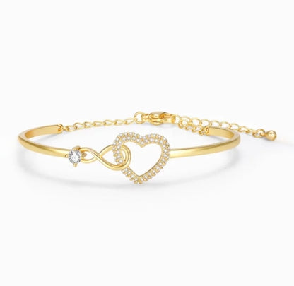 Mother Daughter – Infinity Heart Bracelet