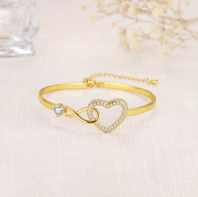 Mother Daughter – Infinity Heart Bracelet