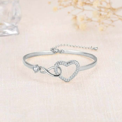 Mother Daughter – Infinity Heart Bracelet
