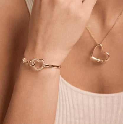 Mother Daughter – Infinity Heart Bracelet