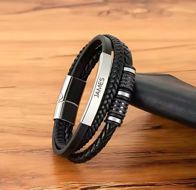 To My Grandson – Forever Together Name Bracelet