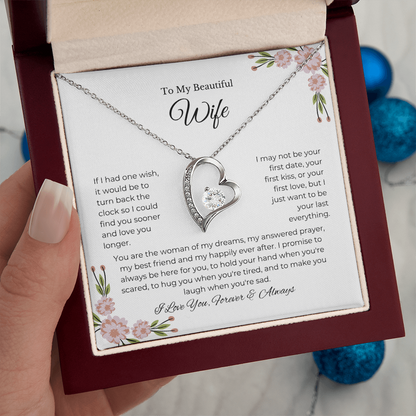 Forever Love Necklace – Gift for My Wife