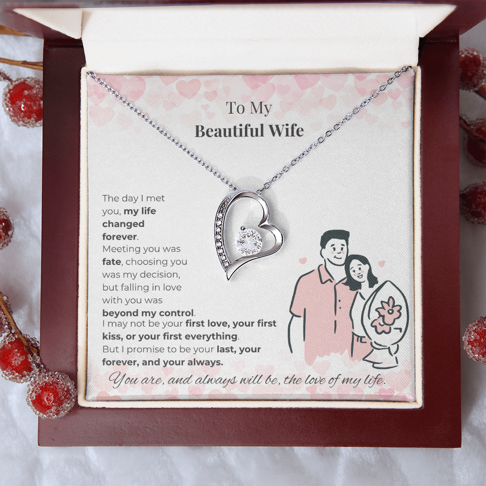 Forever Love Necklace for Wife – Romantic Gift from Husband
