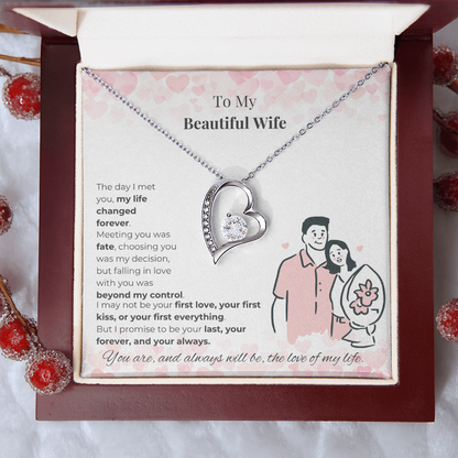 Forever Love Necklace for Wife – Romantic Gift from Husband