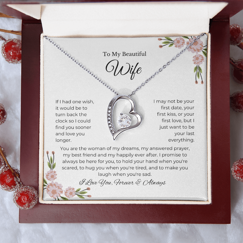 Forever Love Necklace – Gift for My Wife