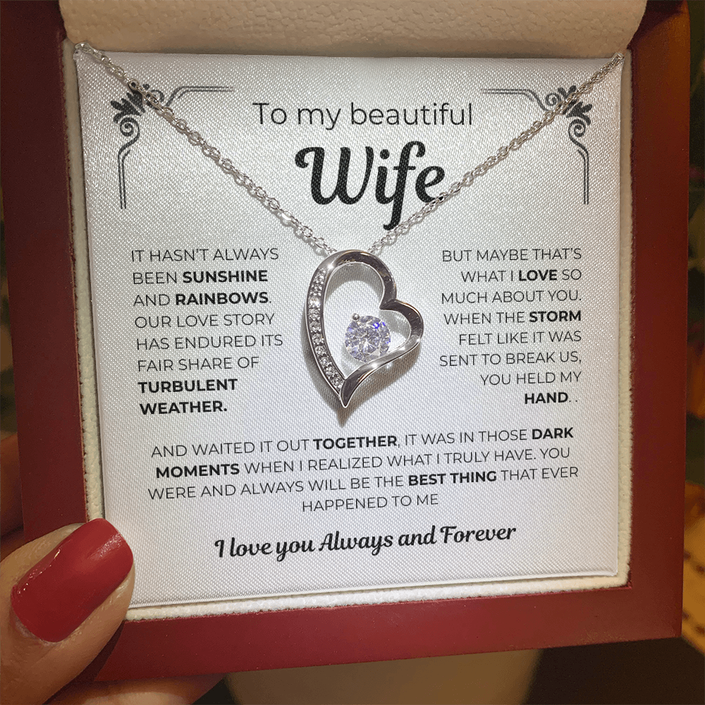 To My Wife – Our Love Through Every Storm – Gift from Husband