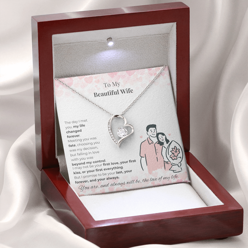 Forever Love Necklace for Wife – Romantic Gift from Husband