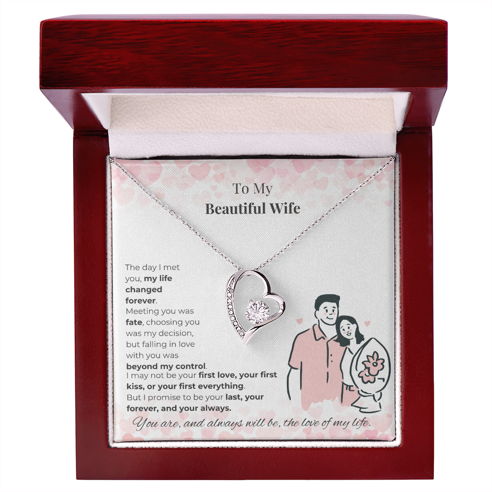 Forever Love Necklace for Wife – Romantic Gift from Husband