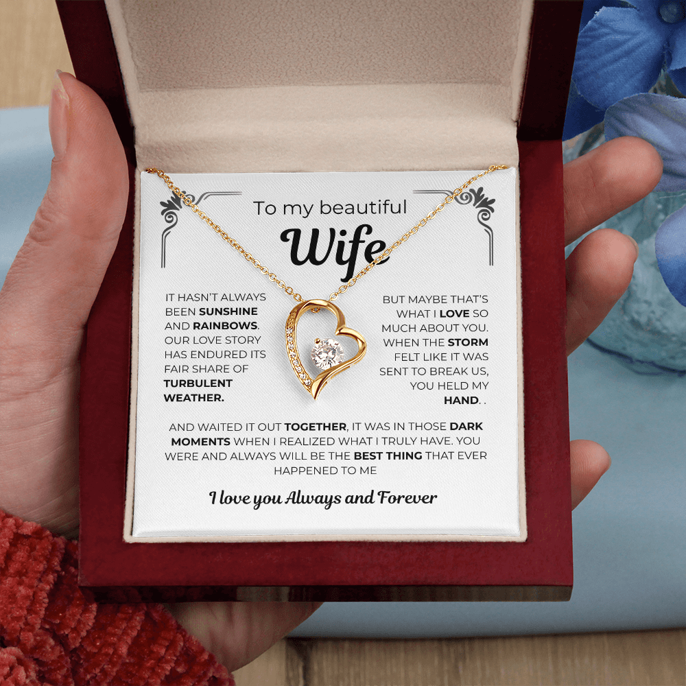 To My Wife – Our Love Through Every Storm – Gift from Husband