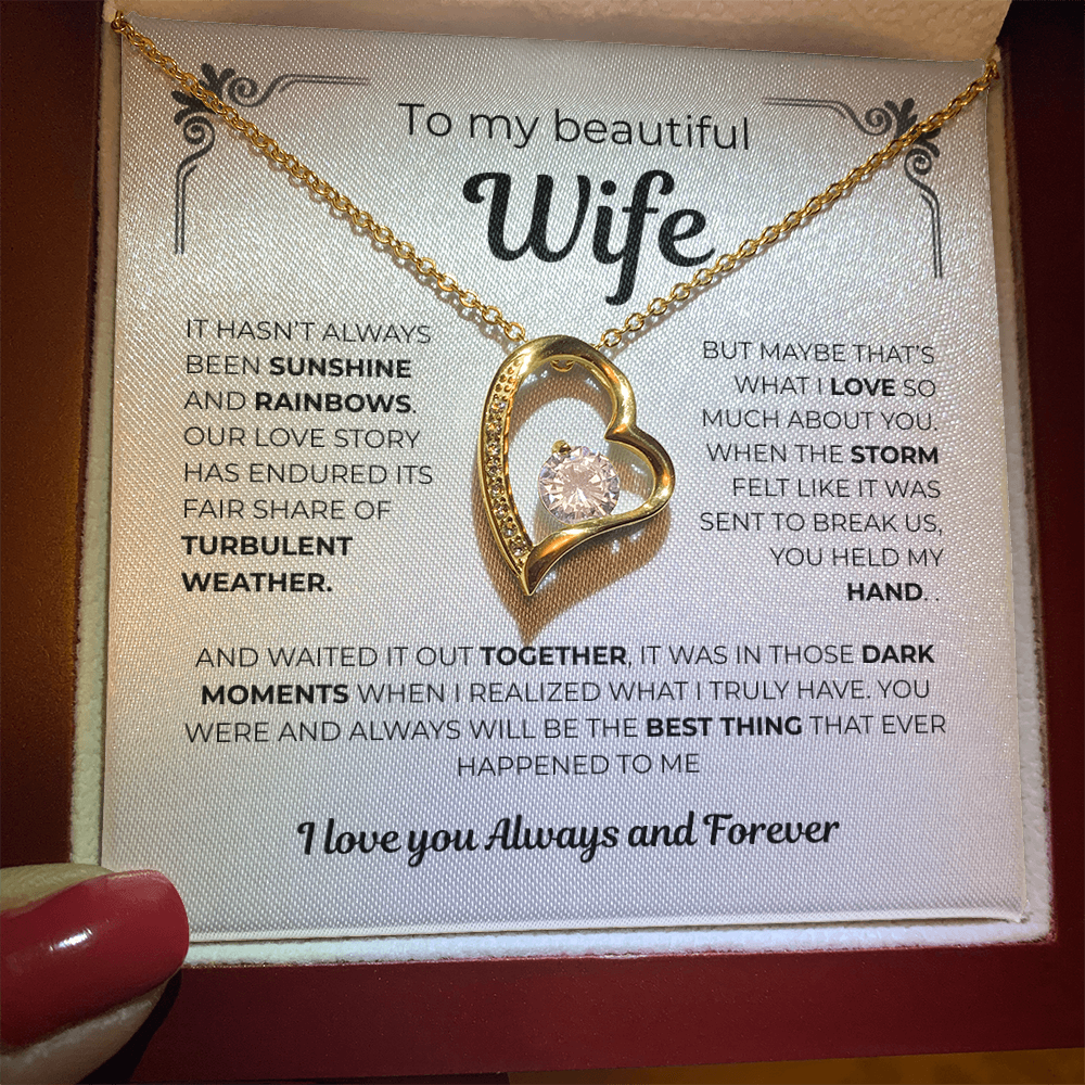 To My Wife – Our Love Through Every Storm – Gift from Husband
