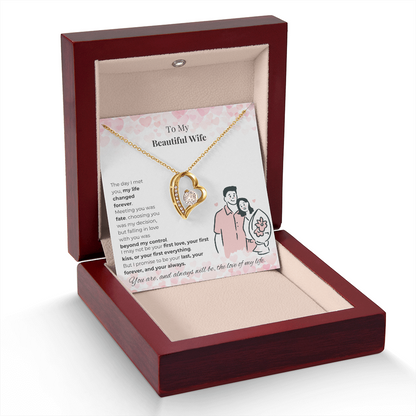 Forever Love Necklace for Wife – Romantic Gift from Husband