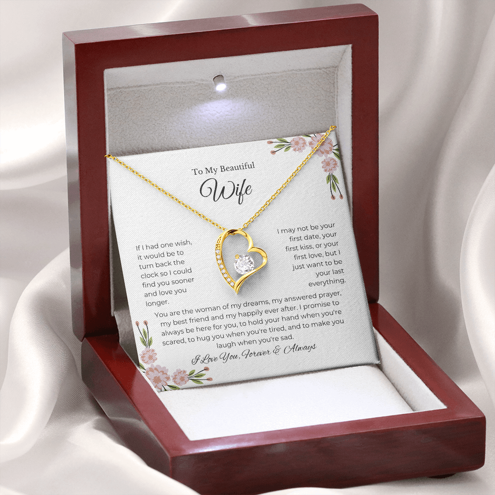 Forever Love Necklace – Gift for My Wife