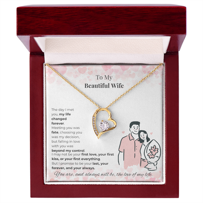 Forever Love Necklace for Wife – Romantic Gift from Husband