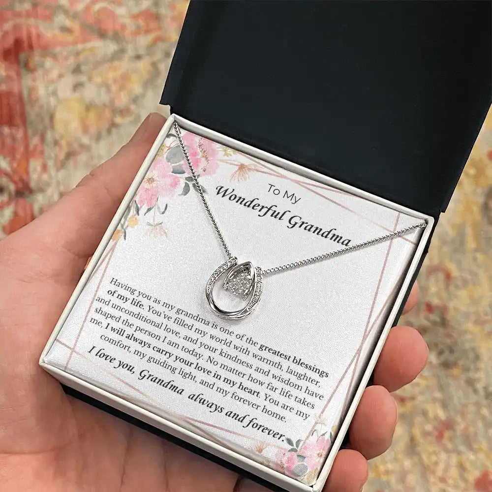 To My Grandma" - Eternal Love Necklace