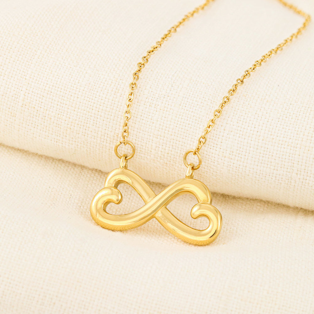 To My Beautiful Fiancé – Endless Love Necklace