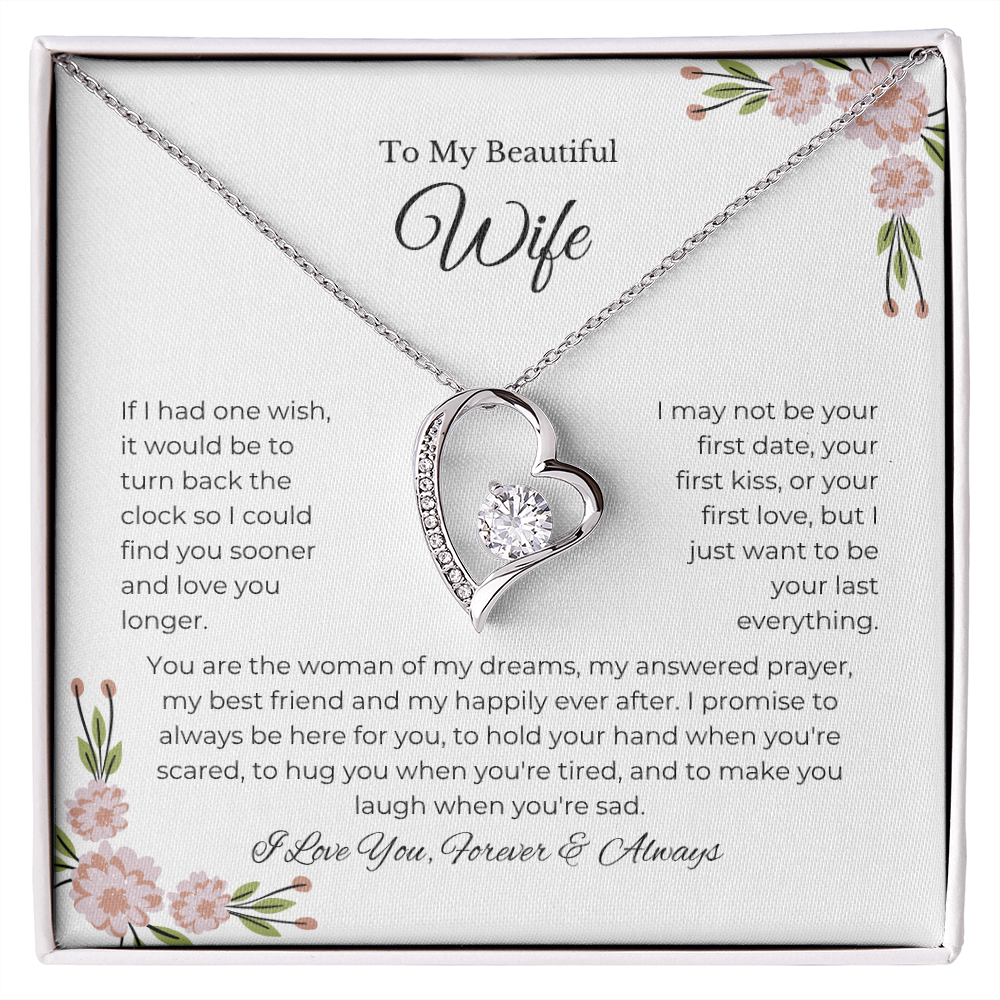 Forever Love Necklace – Gift for My Wife