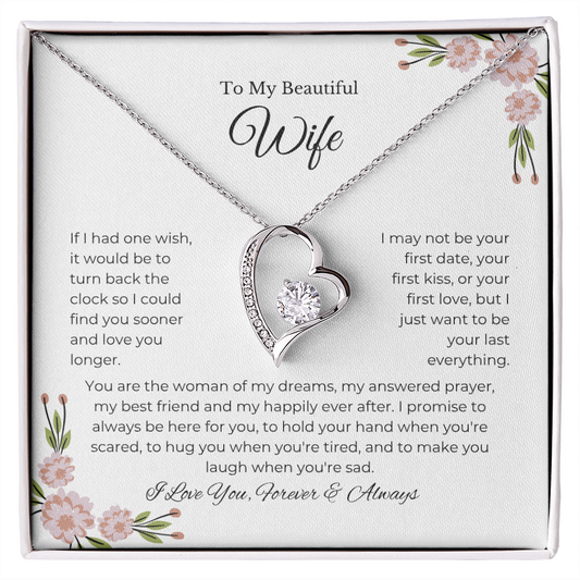 Forever Love Necklace – Gift for My Wife