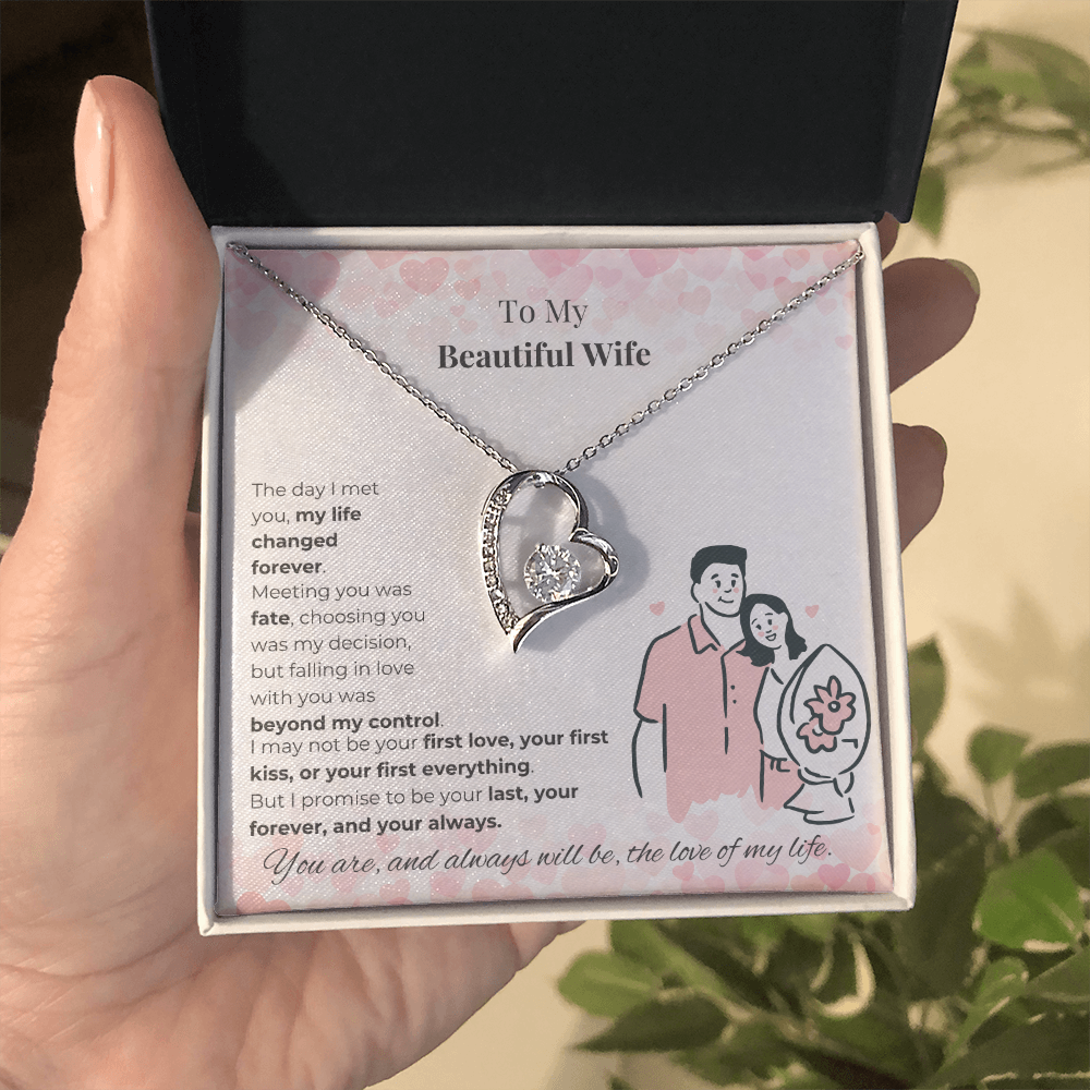 Forever Love Necklace for Wife – Romantic Gift from Husband