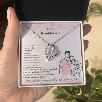 Forever Love Necklace for Wife – Romantic Gift from Husband