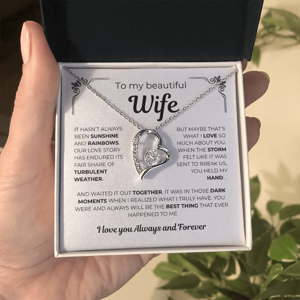 To My Wife – Our Love Through Every Storm – Gift from Husband