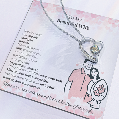 Forever Love Necklace for Wife – Romantic Gift from Husband