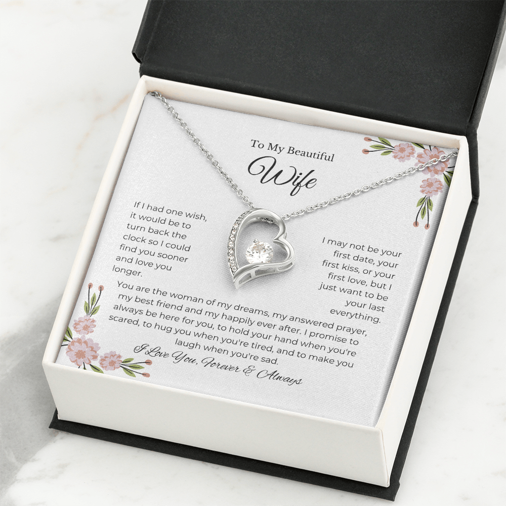 Forever Love Necklace – Gift for My Wife