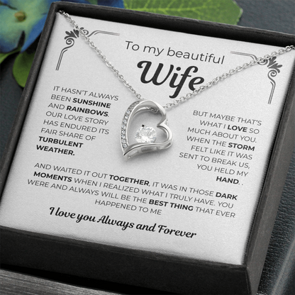 To My Wife – Our Love Through Every Storm – Gift from Husband