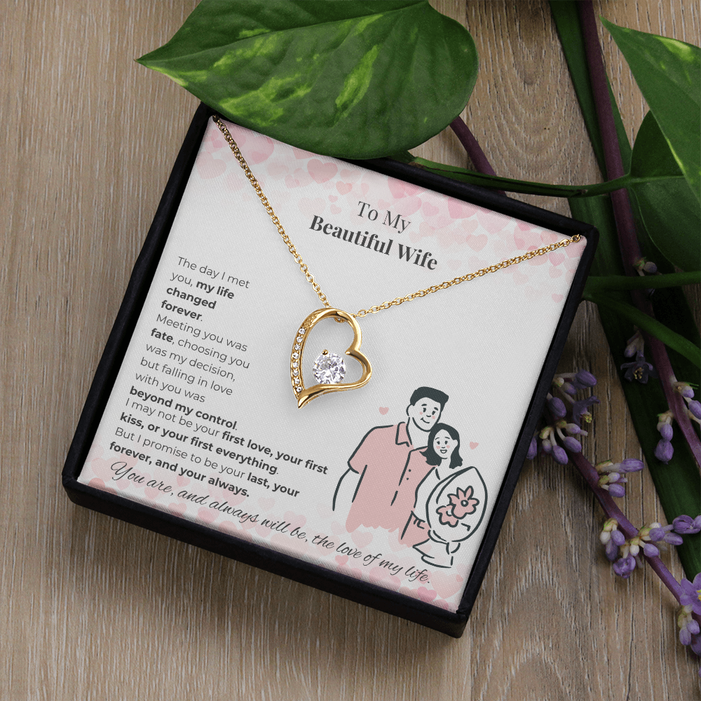 Forever Love Necklace for Wife – Romantic Gift from Husband