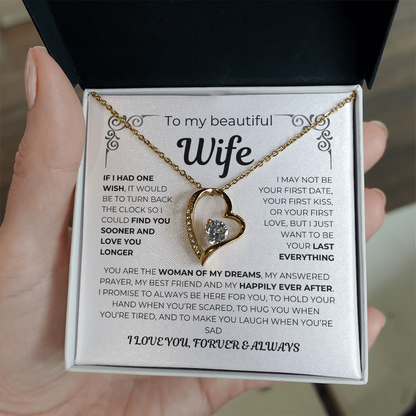 Forever Love Necklace - Gift for My Wife
