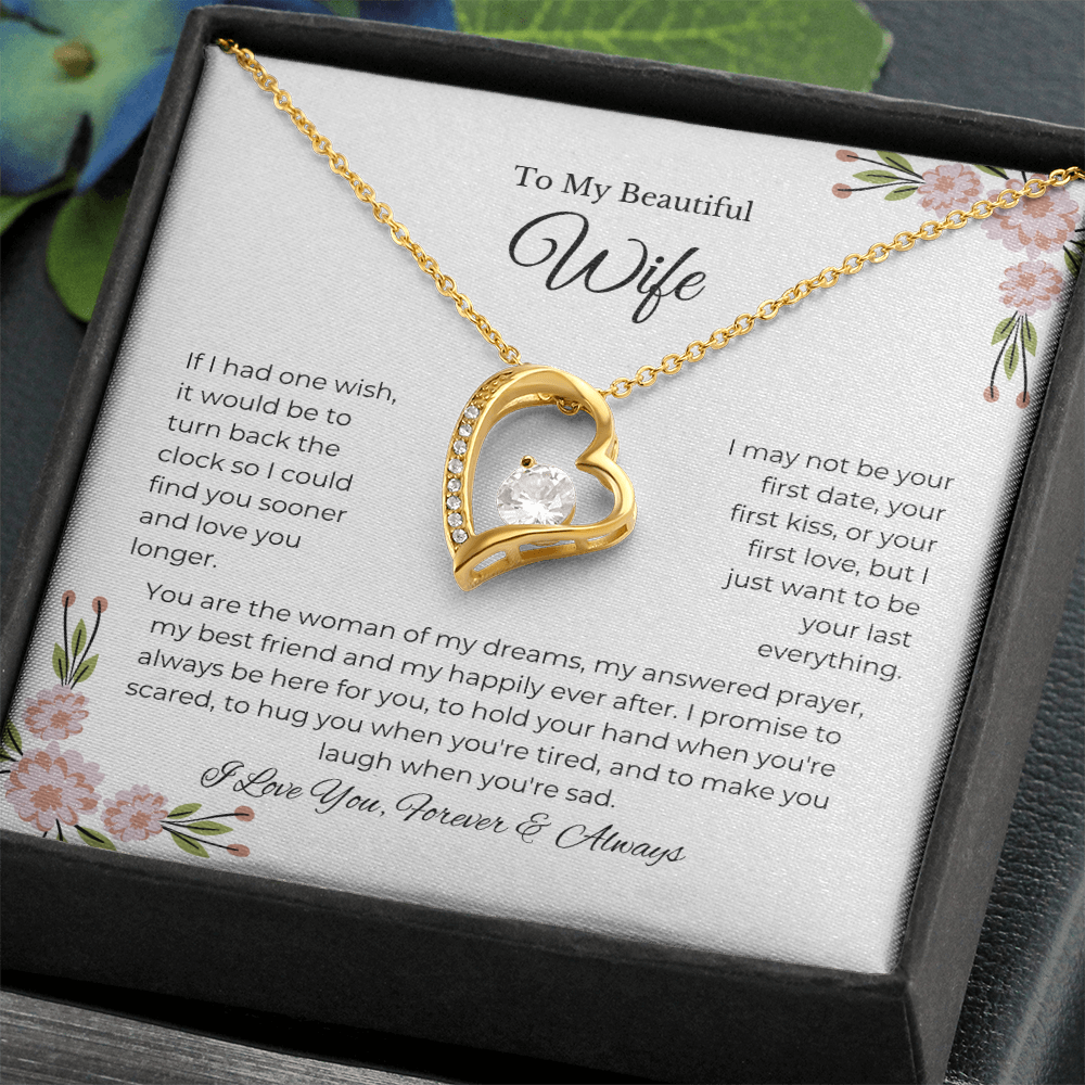 Forever Love Necklace – Gift for My Wife