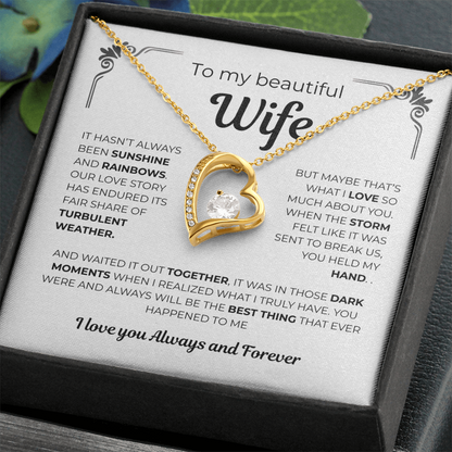 To My Wife – Our Love Through Every Storm – Gift from Husband