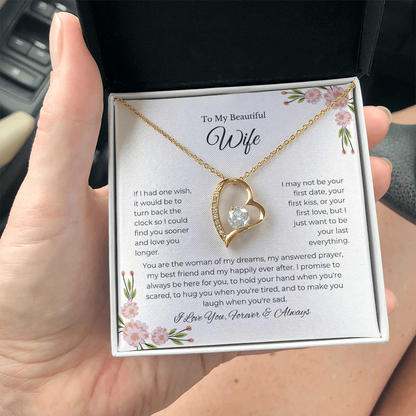 Forever Love Necklace – Gift for My Wife