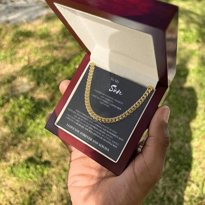 “Forever Connected” Necklace for Son