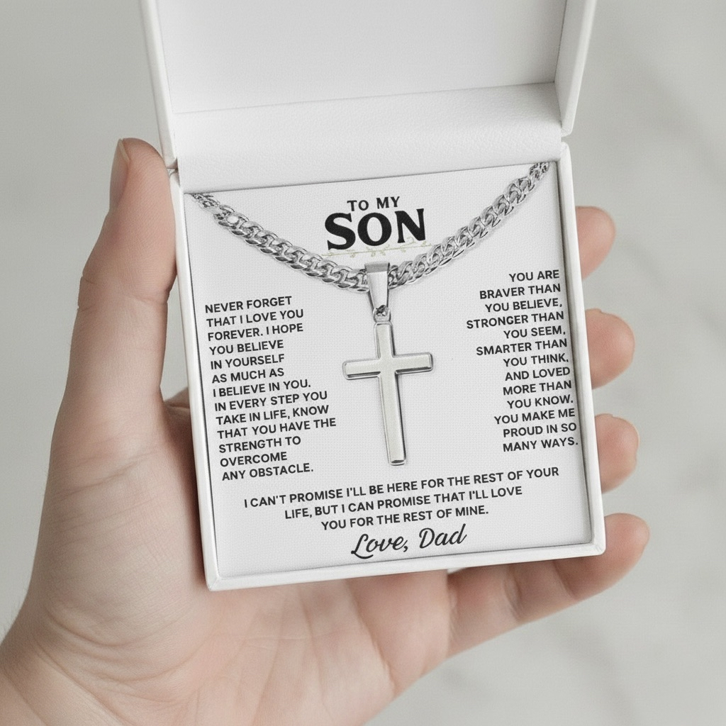 To My Son – Believe in Yourself – Gift From Dad
