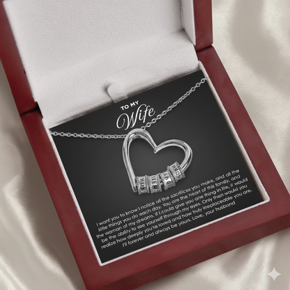 To My Wife – Heart of Our Family – Gift From Husband